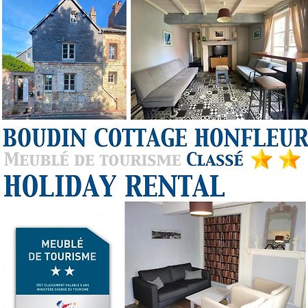 Boudin Cottage Honfleur Exterior photo